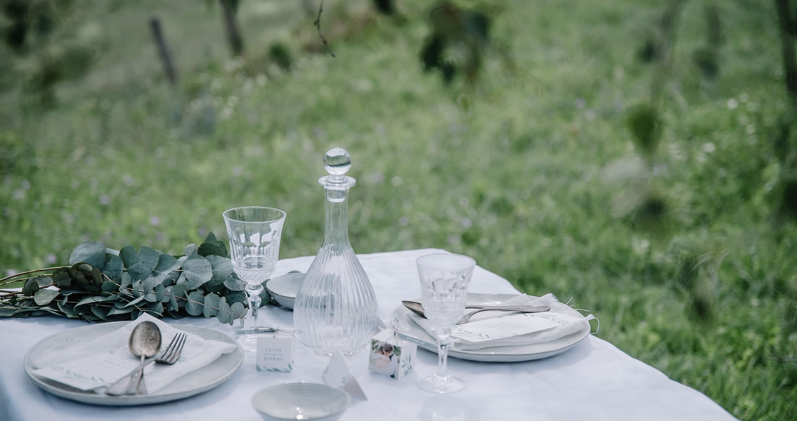 Déco de mariage champêtre