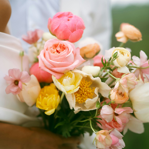 Bouquet de la mari&eacute;e